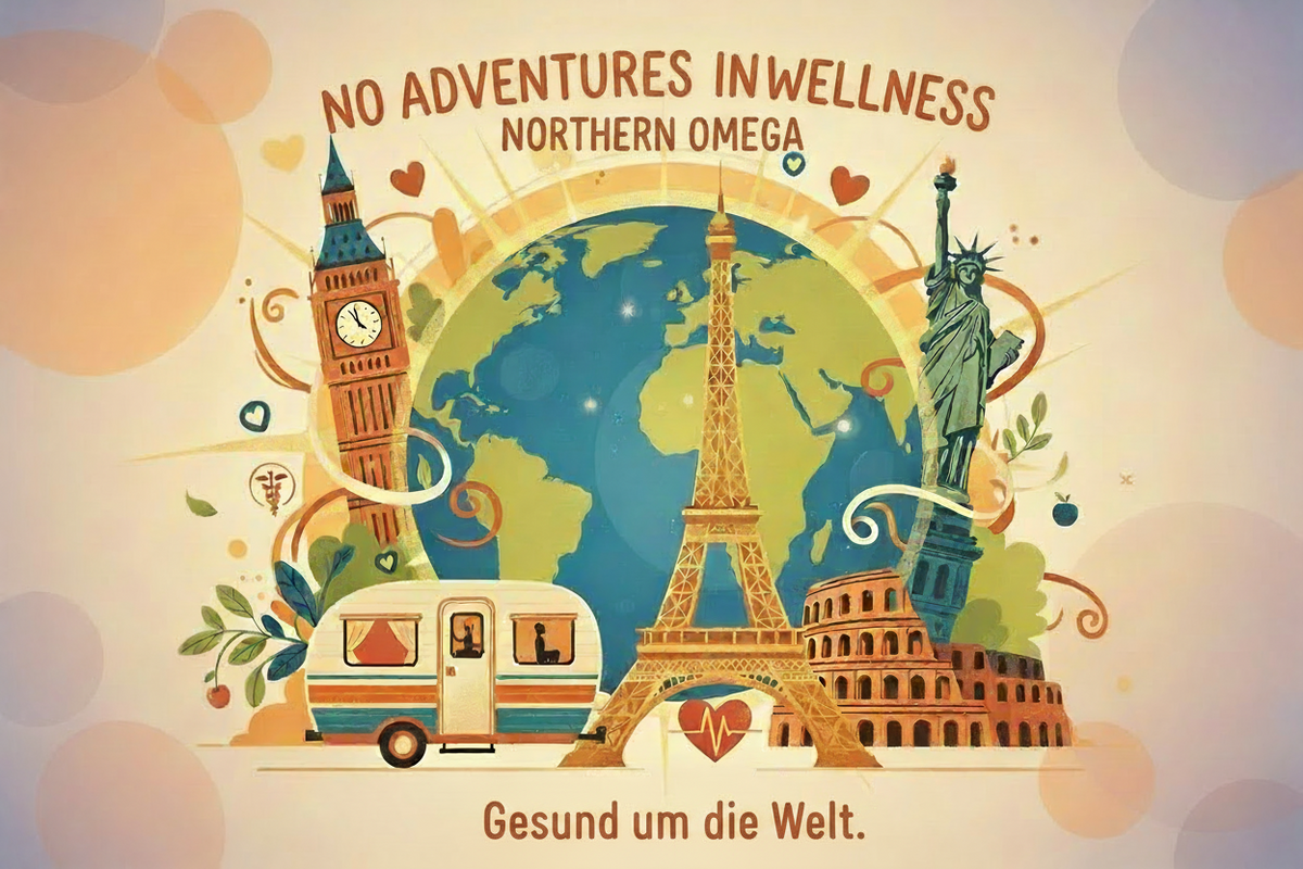 Keine Abenteuer bei der Gesundheit - Northern Omega versorgt Sie rund um die Welt. Die Zeiten sind chaotisch genug & es passen gefühlt Jahrzehnte in wenigen Monaten. 